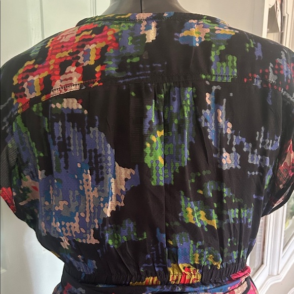 Anthropologie Multicolor Abstract Print Dress - Picture 6 of 12